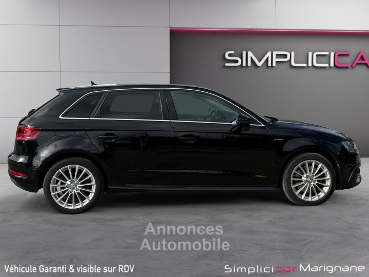 Audi A3 Sportback 14 TFSI e-tron 204 Ambition Luxe S tronic - GPS - Syst&egrave;me d'acc&egrave;s sans cl&eacute; - Garantie 12 mois - 9