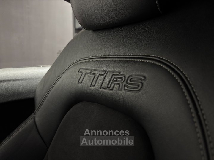 Audi TT RS COUPE 25 TFSI 340 Quattro S tronic - suivi d'entretien - parfait &eacute;tat - si&egrave;ges &eacute;lectriques - mode sport - magnetic ride - 32