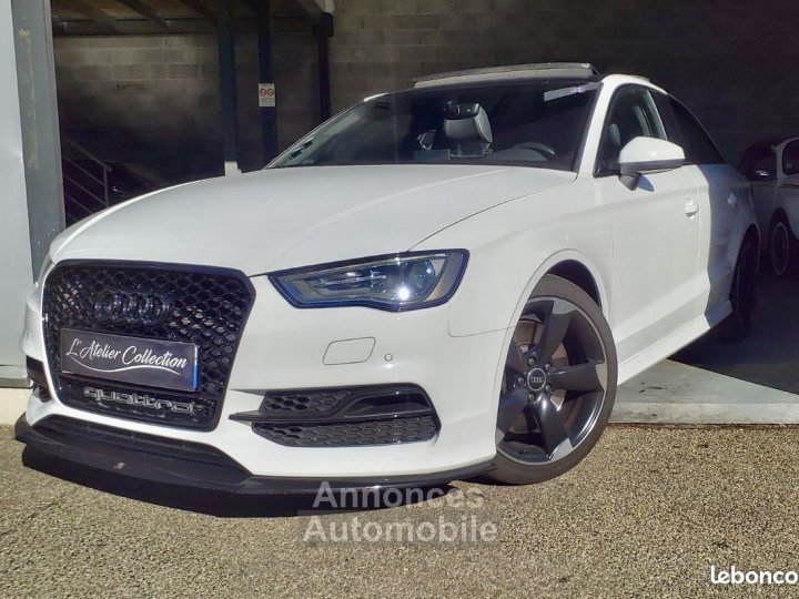 Audi S3 Berline 20 TFSI quattro TOIT OUVRANT CAMERA DE RECUL SIEGES CHAUFFANTS GARANTIES 12 MOIS - 1