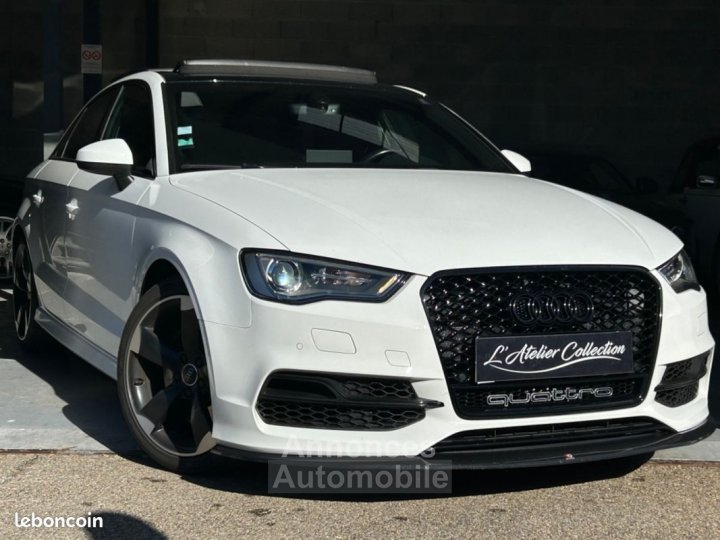 Audi S3 Berline 20 TFSI quattro TOIT OUVRANT CAMERA DE RECUL SIEGES CHAUFFANTS GARANTIES 12 MOIS - 3
