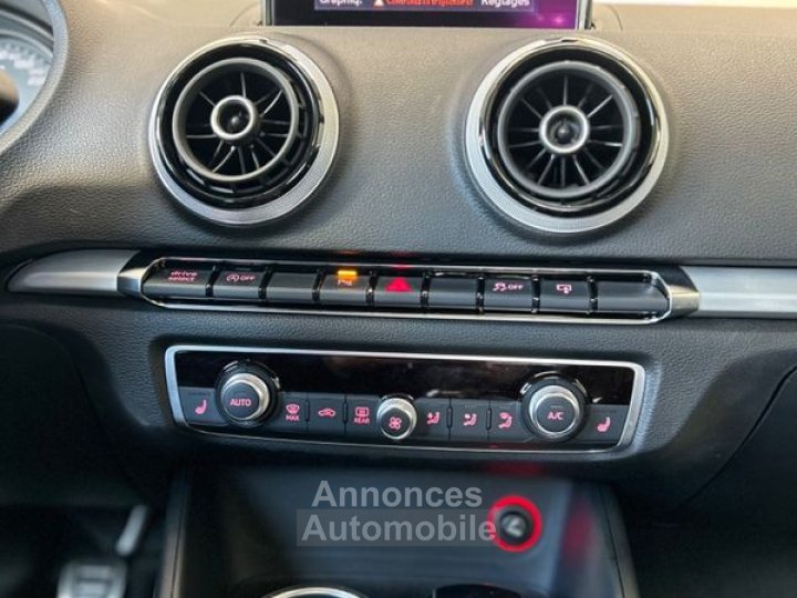 Audi S3 Berline 20 TFSI quattro TOIT OUVRANT CAMERA DE RECUL SIEGES CHAUFFANTS GARANTIES 12 MOIS - 10
