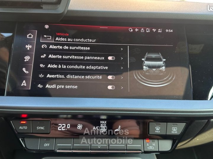 Audi A3 Sportback 15 35 tfsi 150ch mhev s-line s-tronic bva - 8
