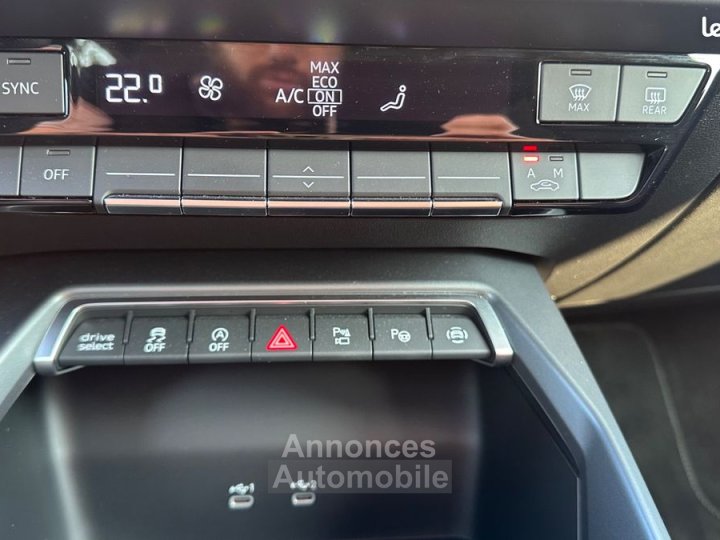 Audi A3 Sportback 15 35 tfsi 150ch mhev s-line s-tronic bva - 10