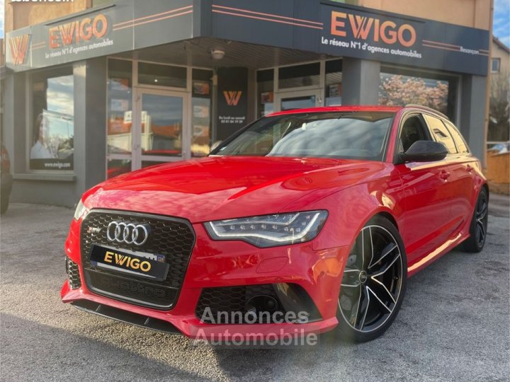 Audi RS6 avant 40 tfsi 560 ch quattro bva8 misano red - 1
