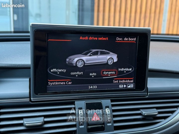 Audi A7 Sportback 20 TFSI 250Cv S-LINE S-TRONIC BVA ORIGINE FRANCE MOTEUR A CHAINE - 23