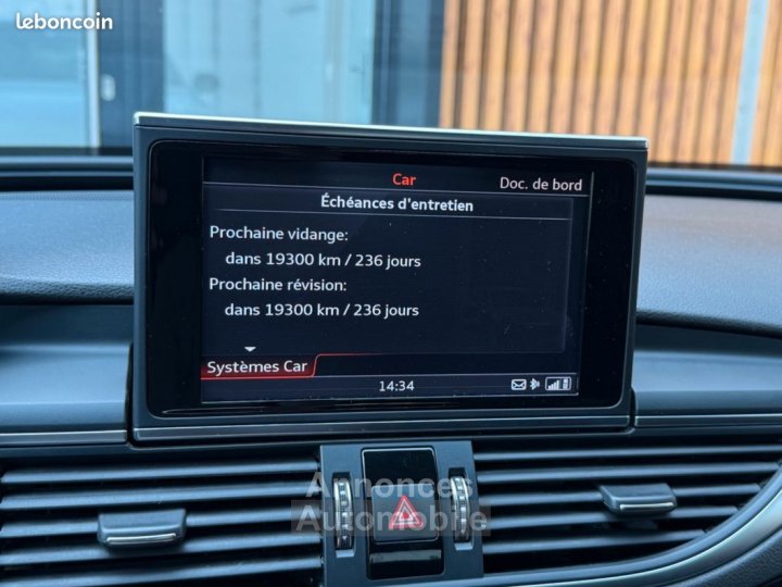 Audi A7 Sportback 20 TFSI 250Cv S-LINE S-TRONIC BVA ORIGINE FRANCE MOTEUR A CHAINE - 29