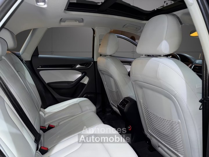 Audi RS Q3 RSQ3 310ch Quattro – Cuir Nappa Blanc · Toit Ouvrant · Bose Surround · Sièges Chauffants - 14