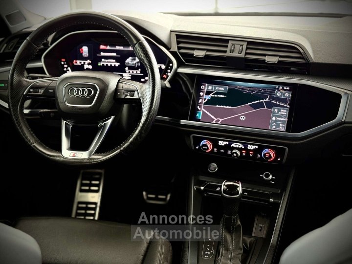 Audi Q3 20TFSI FULLS-LINE-COCKPIT-CUIR-CARPLAY-CAMERA-PDC - 20