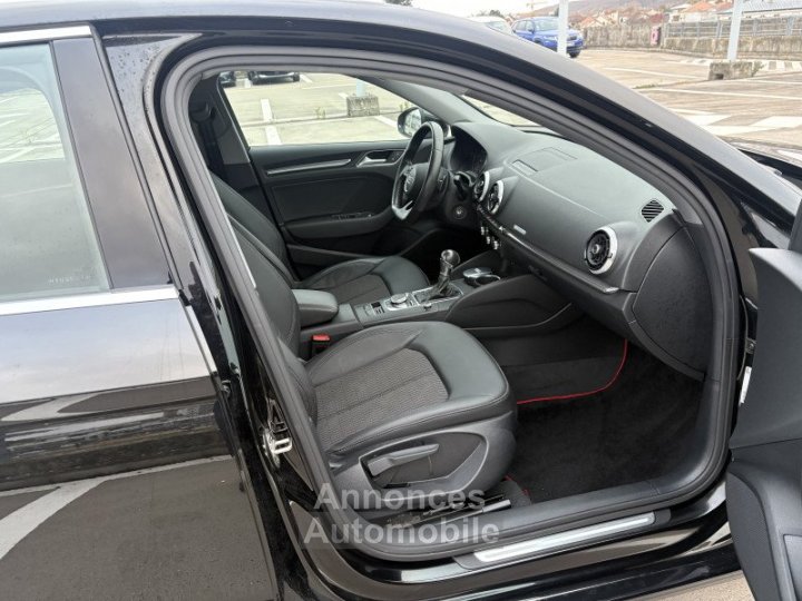 Audi A3 BERLINE 16 TDI 110CH DESIGN LUXE S TRONIC 7 - 12