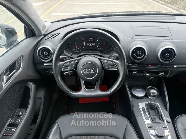 Audi A3 BERLINE 16 TDI 110CH DESIGN LUXE S TRONIC 7 - 18