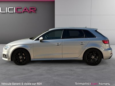 Audi A3 Sportback Quattro S-LINE 20 TDI 184 ch Boite Auto - Volant Méplat - CarPlay - GARANTIE 12 MOIS   - 5