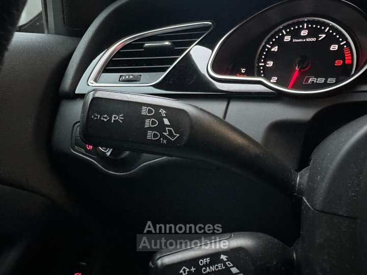 Audi RS5 4,2L V8 / DEMI-LIGNE / SIEGES ELECTRIQUES - 24