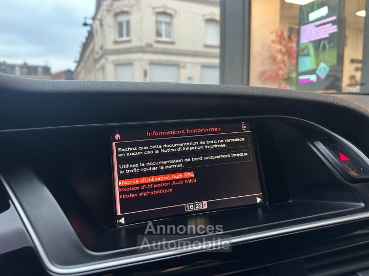 Audi RS5 4,2L V8 / DEMI-LIGNE / SIEGES ELECTRIQUES - 35