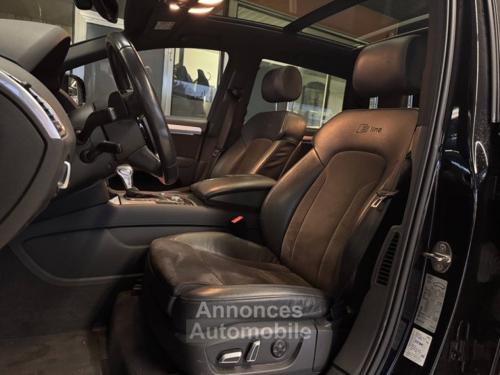 Audi Q7 30 V6 TDI 245ch clean diesel S line quattro Tiptronic 7 places - 11