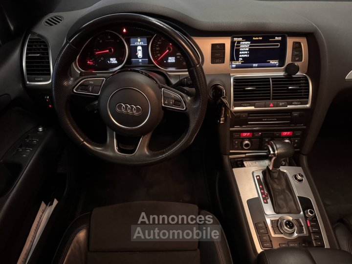 Audi Q7 30 V6 TDI 245ch clean diesel S line quattro Tiptronic 7 places - 13
