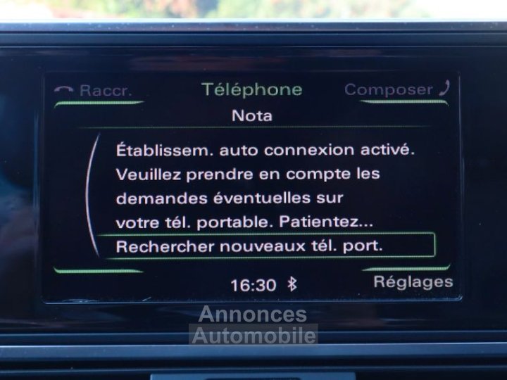 Audi A6 Avant 20 tdi 175 ch ambiente multitronic bva sieges chauffants - 23