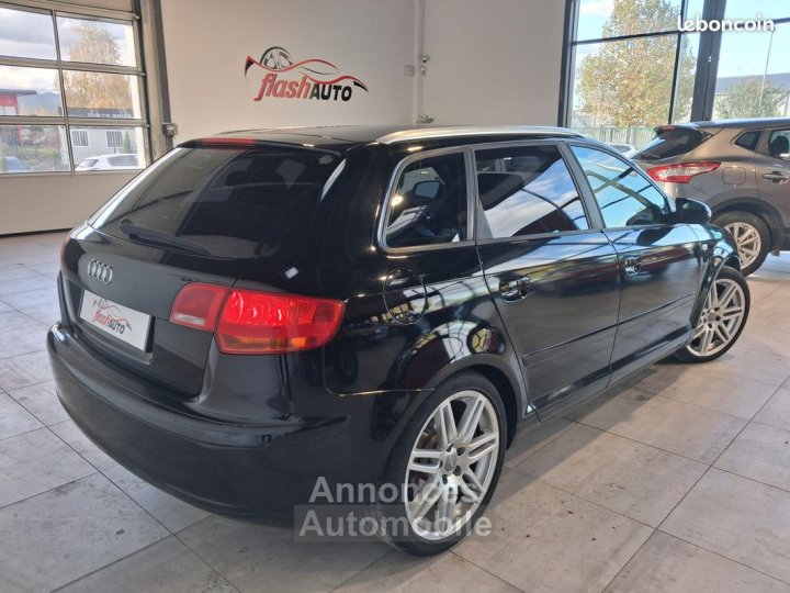 Audi A3 Sportback SERIE 2 20 TDi S-TRONIC 170cv S-LINE-BVA-2008 - 4