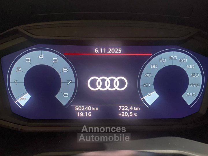 Audi A1 Sportback 30 TFSI 110 ch BVM6 Design - 18