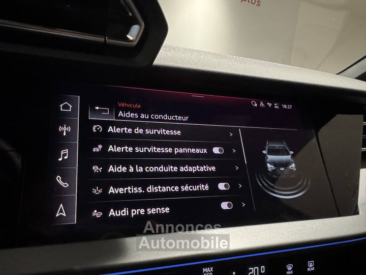 Audi A3 Sportback TFSI Mild Hybrid 150 S tronic 7 S line - 40