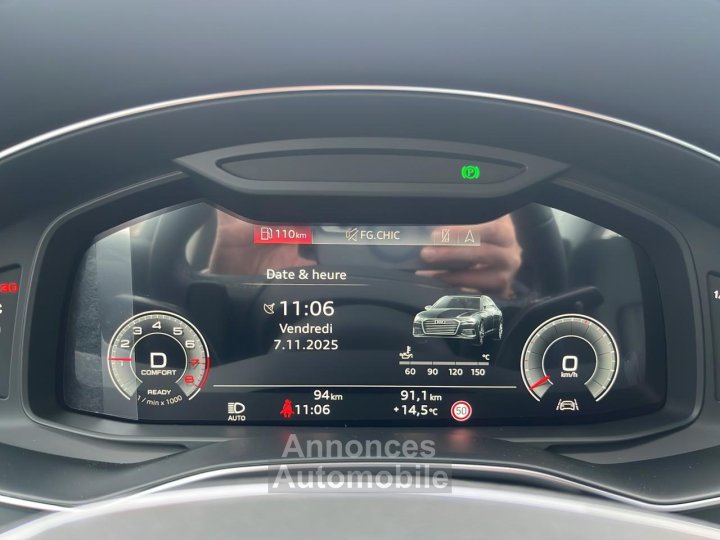 Audi A6 45 TFSI Hybride 265 ch S tronic 7 Quattro Design - 11