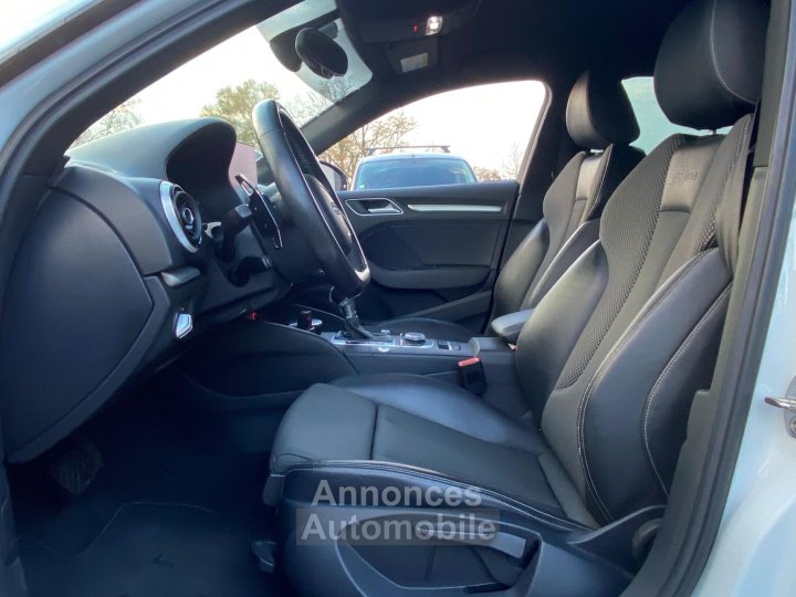 Audi A3 Sportback S-line Quattro 20 TDI 184ch BVA S-Tronic SLINE ENTRETENUE GTIE 12M - 7