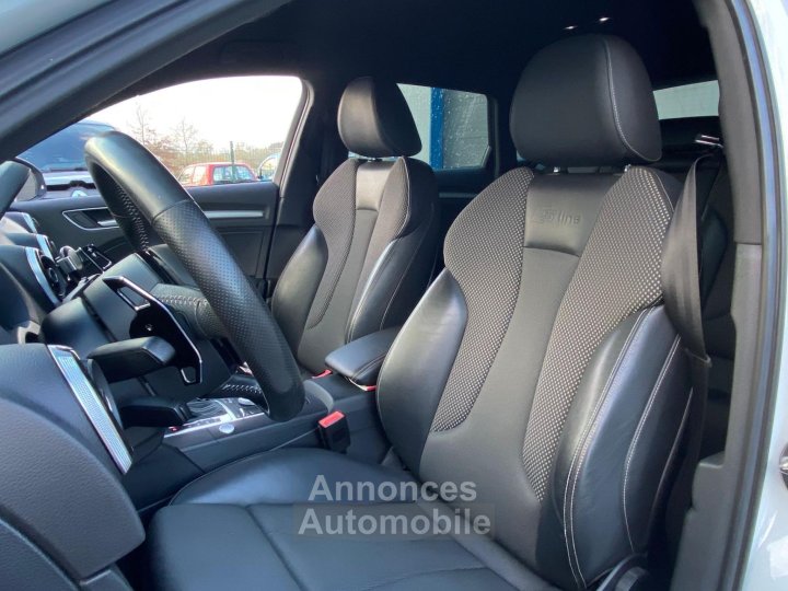 Audi A3 Sportback S-line Quattro 20 TDI 184ch BVA S-Tronic SLINE ENTRETENUE GTIE 12M - 8