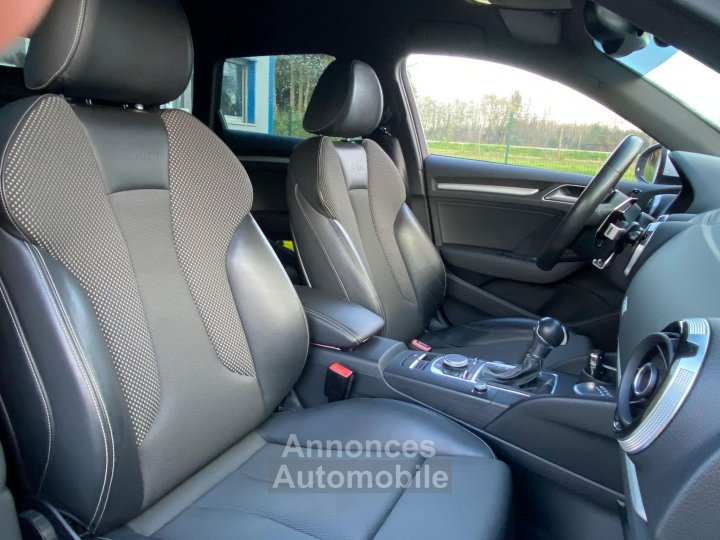 Audi A3 Sportback S-line Quattro 20 TDI 184ch BVA S-Tronic SLINE ENTRETENUE GTIE 12M - 9
