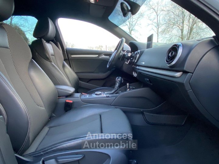 Audi A3 Sportback S-line Quattro 20 TDI 184ch BVA S-Tronic SLINE ENTRETENUE GTIE 12M - 10