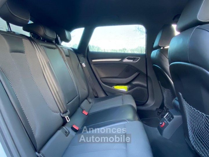 Audi A3 Sportback S-line Quattro 20 TDI 184ch BVA S-Tronic SLINE ENTRETENUE GTIE 12M - 12