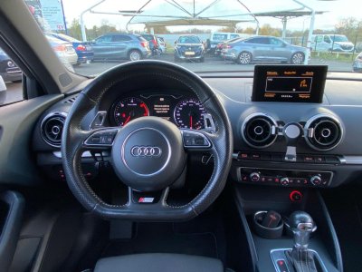 Audi A3 Sportback S-line Quattro 20 TDI 184ch BVA S-Tronic SLINE ENTRETENUE GTIE 12M - 13