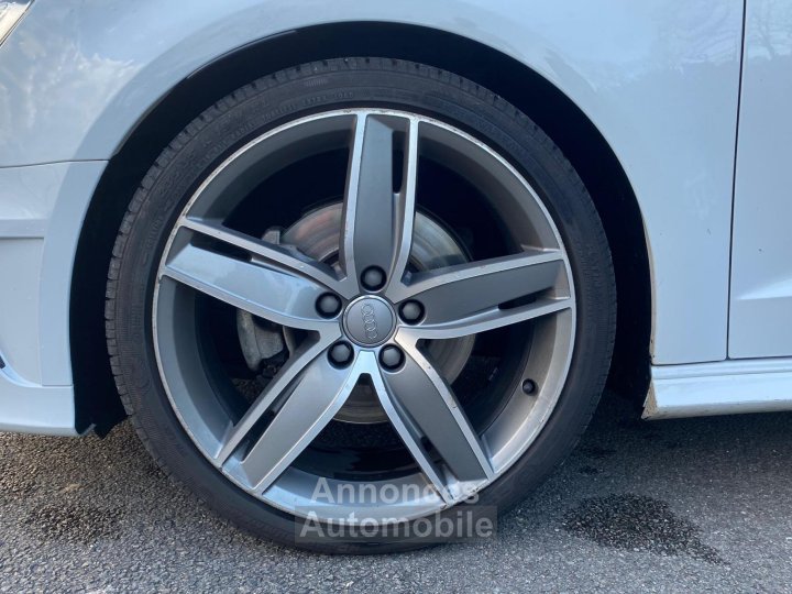 Audi A3 Sportback S-line Quattro 20 TDI 184ch BVA S-Tronic SLINE ENTRETENUE GTIE 12M - 15