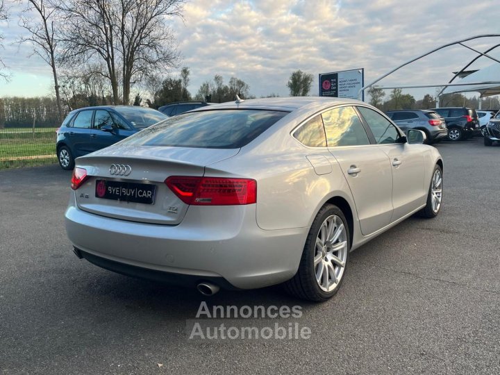 Audi A5 Sportback Quattro 30 V6 TDI DPF - 245 CH BVA S-tronic Ambition Luxe GTIE 12 MOIS - 4