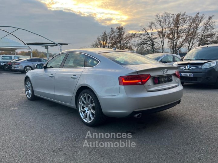 Audi A5 Sportback Quattro 30 V6 TDI DPF - 245 CH BVA S-tronic Ambition Luxe GTIE 12 MOIS - 5