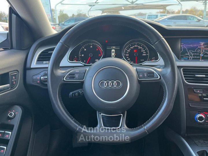 Audi A5 Sportback Quattro 30 V6 TDI DPF - 245 CH BVA S-tronic Ambition Luxe GTIE 12 MOIS - 8