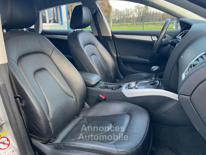 Audi A5 Sportback Quattro 30 V6 TDI DPF - 245 CH BVA S-tronic Ambition Luxe GTIE 12 MOIS - 18
