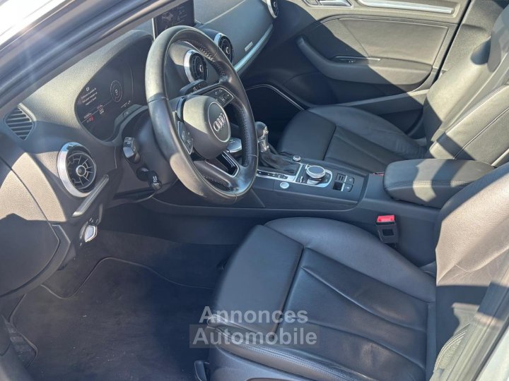Audi A3 Sportback QUATTRO 20 TFSI 190 CH BVA S-Tronic 8V Design luxe 100% GTIE 12 MOIS - 8