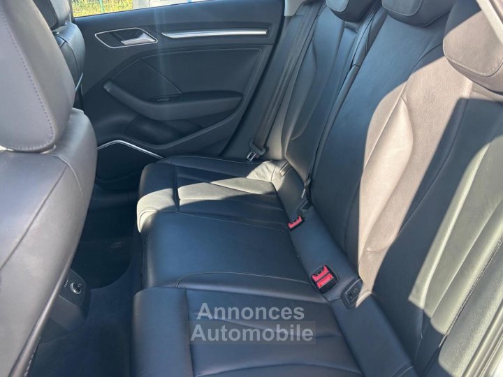 Audi A3 Sportback QUATTRO 20 TFSI 190 CH BVA S-Tronic 8V Design luxe 100% GTIE 12 MOIS - 12