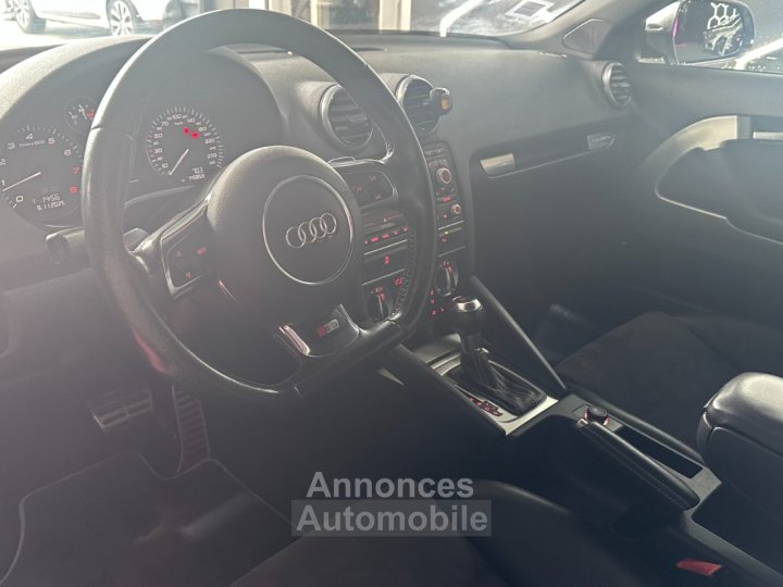 Audi S3 265 ch 20 TFSI Quattro S-Tronic ~ Sono BOSE ~ MMI ~ Radar AV/AR - 11
