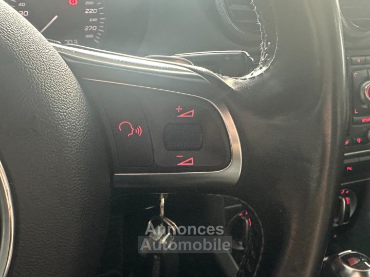 Audi S3 265 ch 20 TFSI Quattro S-Tronic ~ Sono BOSE ~ MMI ~ Radar AV/AR - 15