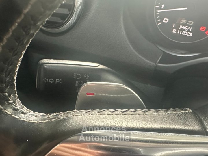 Audi S3 265 ch 20 TFSI Quattro S-Tronic ~ Sono BOSE ~ MMI ~ Radar AV/AR - 17