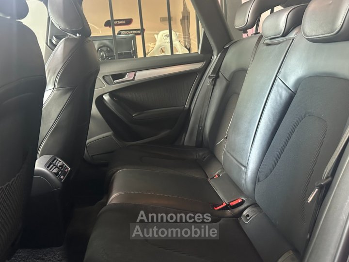 Audi A4 Avant S Line 204 ch V6 30 TDI Multitronic A ~ Toit ouvrant ~ Radar AV/AR ~ Sièges chauffants ~ Hayon électrique - 7
