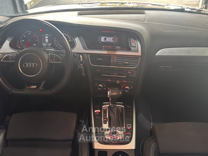 Audi A4 Avant S Line 204 ch V6 30 TDI Multitronic A ~ Toit ouvrant ~ Radar AV/AR ~ Sièges chauffants ~ Hayon électrique - 8