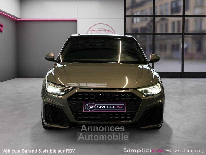 Audi A1 Sportback 40 TFSI 200 ch S tronic 6 S Line - ENTRETIEN - PACK NOIR - FULL LED - GRIS CHRONOS - 4