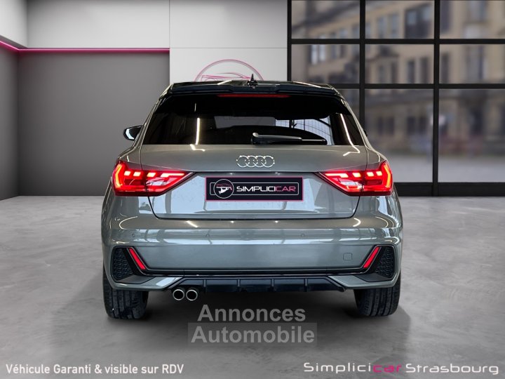 Audi A1 Sportback 40 TFSI 200 ch S tronic 6 S Line - ENTRETIEN - PACK NOIR - FULL LED - GRIS CHRONOS - 8