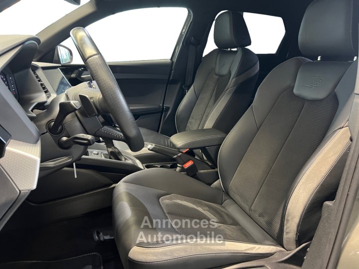 Audi A1 Sportback 40 TFSI 200 ch S tronic 6 S Line - ENTRETIEN - PACK NOIR - FULL LED - GRIS CHRONOS - 9