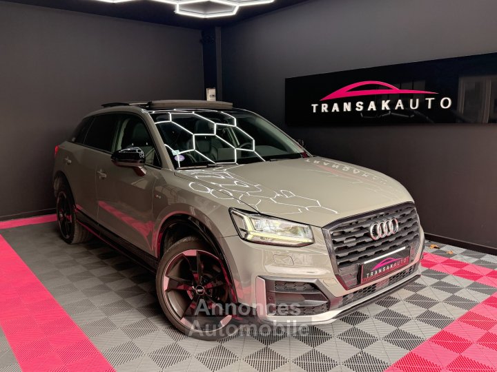Audi Q2 20 TFSI 190 ch S tronic 7 Quattro S Line / SUIVI COMPLET / MECATRONIQUE NEUF %2B POMPE A EAU CHEZ - 1