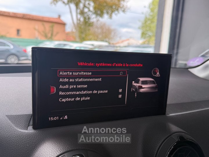 Audi Q2 20 TFSI 190 ch S tronic 7 Quattro S Line / SUIVI COMPLET / MECATRONIQUE NEUF %2B POMPE A EAU CHEZ - 16