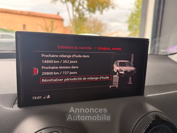 Audi Q2 20 TFSI 190 ch S tronic 7 Quattro S Line / SUIVI COMPLET / MECATRONIQUE NEUF %2B POMPE A EAU CHEZ - 17