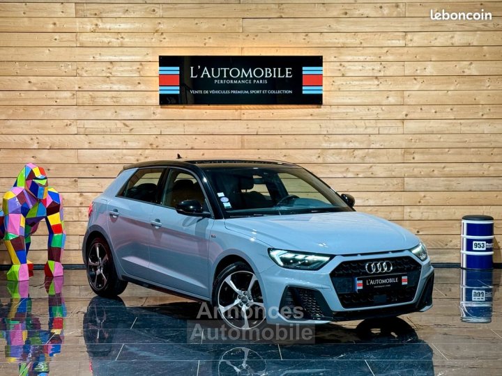 Audi A1 s line 30 tfsi 116ch carplay camera recul garantie 12 mois - 1