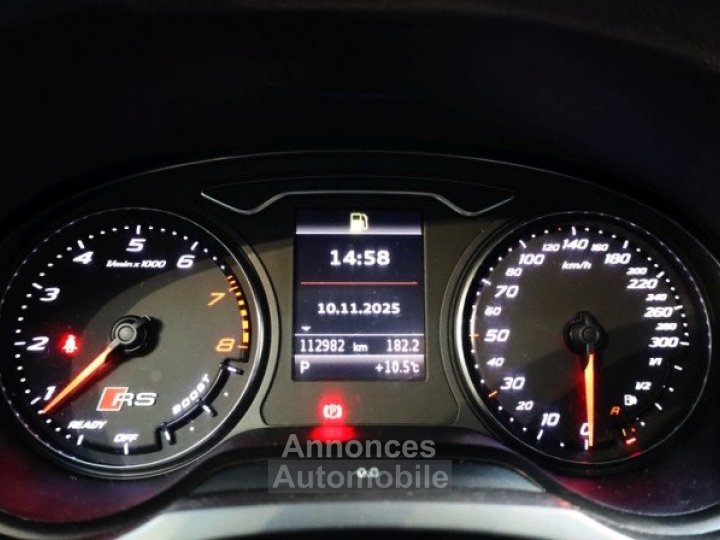 Audi RS3 SPORTBACK 25 TFSI 367CH QUATTRO S TRONIC 7 - 16